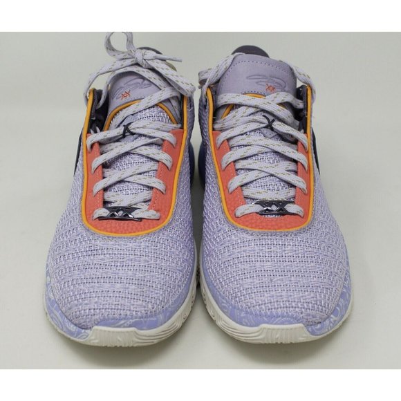 Nike LeBron XX 20 Violet Frost Metallic Gold DJ5423-500 Men's RARE Size 18 NEW - Picture 3 of 11
